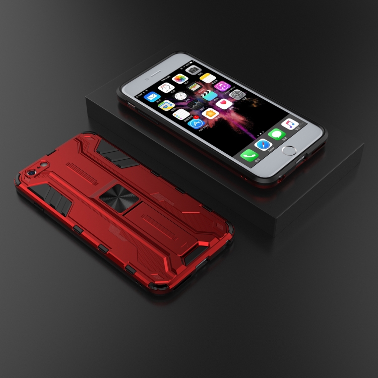Supersonic PC + TPU Shock-proof Protective Case with Holder For iPhone 6 Plus & 6s Plus(Red) Supersonic PC + TPU Shock-proof Protective Case with Holder For iPhone 6 Plus & 6s Plus(Red)