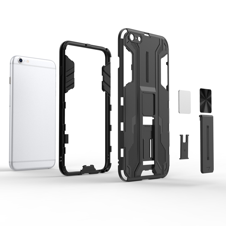 Supersonic PC + TPU Shock-proof Protective Case with Holder For iPhone 6 Plus & 6s Plus(Red) Supersonic PC + TPU Shock-proof Protective Case with Holder For iPhone 6 Plus & 6s Plus(Red)