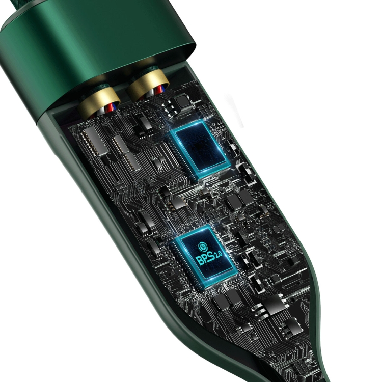 Baseus CA1T2-F06 Flash Series 100W 2 in 1 USB-C / Type-C to USB-C / Type-C + 8 Pin Ports Fast Charging Data Cable, Cable Length: 1.2m(Dark Green) Baseus CA1T2-F06 Flash Series 100W 2 in 1 USB-C / Type-C to USB-C / Type-C + 8 Pin Ports Fast Charging Data Cable, Cable Length: 1.2m(Dark Green)