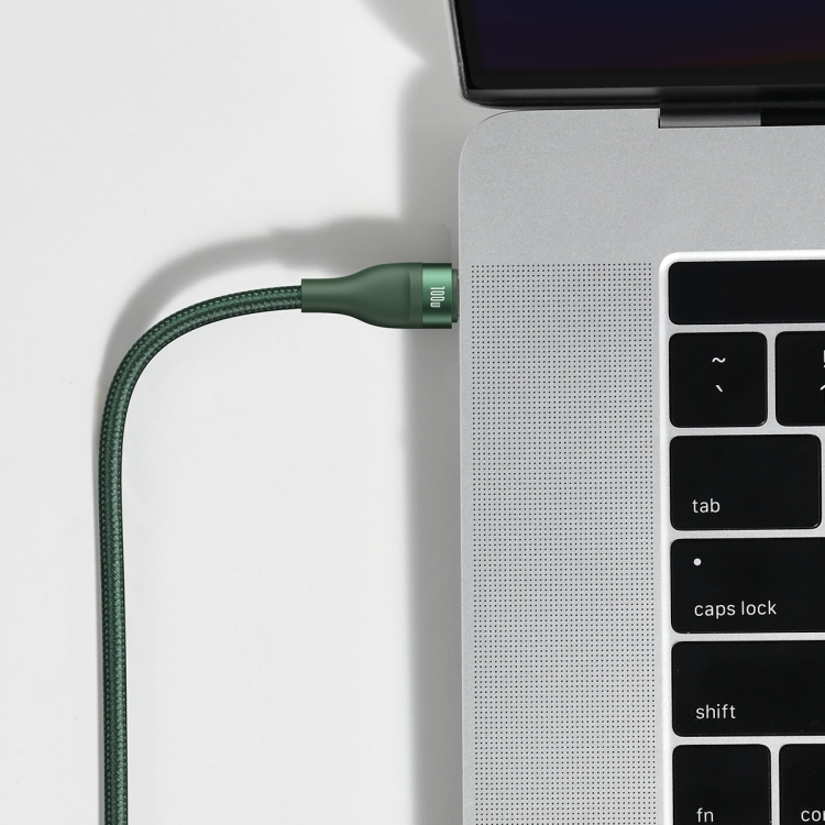 Baseus CA1T2-F06 Flash Series 100W 2 in 1 USB-C / Type-C to USB-C / Type-C + 8 Pin Ports Fast Charging Data Cable, Cable Length: 1.2m(Dark Green) Baseus CA1T2-F06 Flash Series 100W 2 in 1 USB-C / Type-C to USB-C / Type-C + 8 Pin Ports Fast Charging Data Cable, Cable Length: 1.2m(Dark Green)