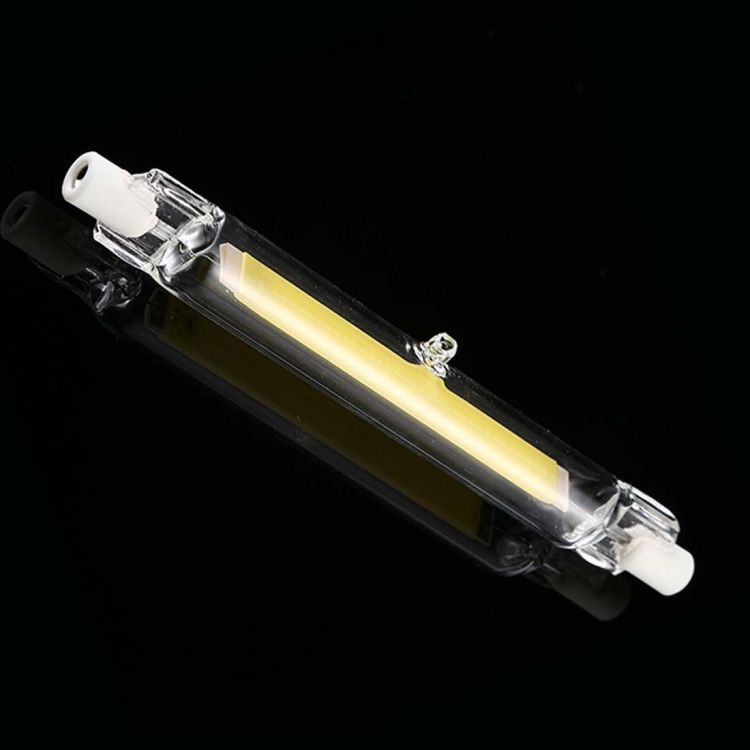 R7S 220V 15W 189mm COB LED Bulb Glass Tube Replacement Halogen Lamp ...