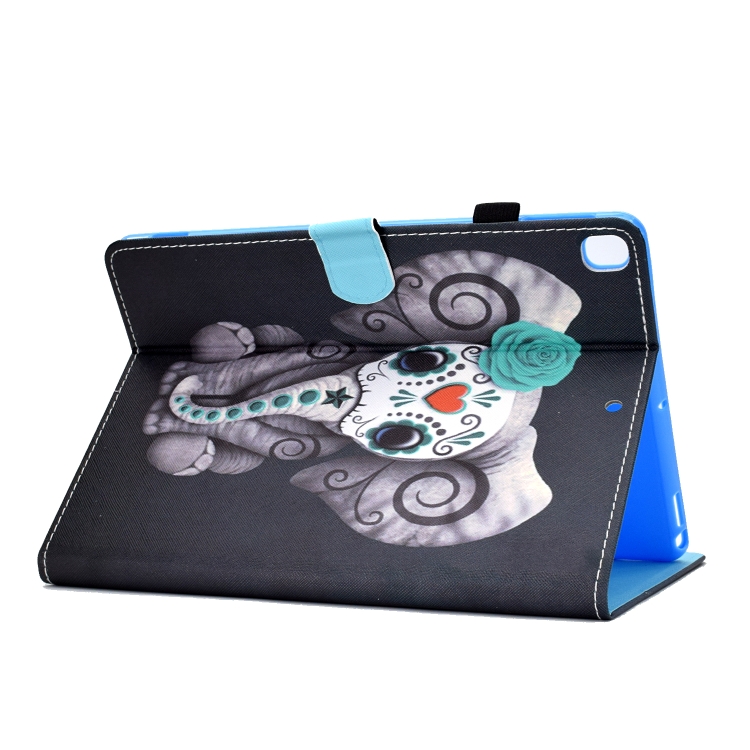 Painted Pattern TPU Horizontal Flip Leather Protective Case For iPad Pro 10.5 (2017)/Air (2019)(Rose Elephant) Painted Pattern TPU Horizontal Flip Leather Protective Case For iPad Pro 10.5 (2017)/Air (2019)(Rose Elephant)