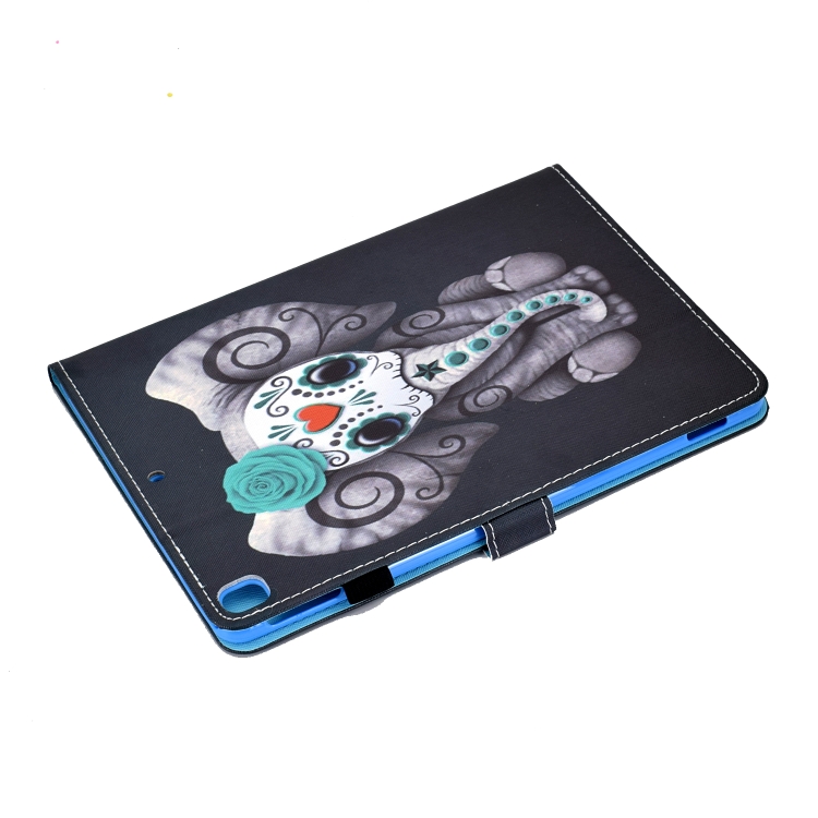 Painted Pattern TPU Horizontal Flip Leather Protective Case For iPad Pro 10.5 (2017)/Air (2019)(Rose Elephant) Painted Pattern TPU Horizontal Flip Leather Protective Case For iPad Pro 10.5 (2017)/Air (2019)(Rose Elephant)