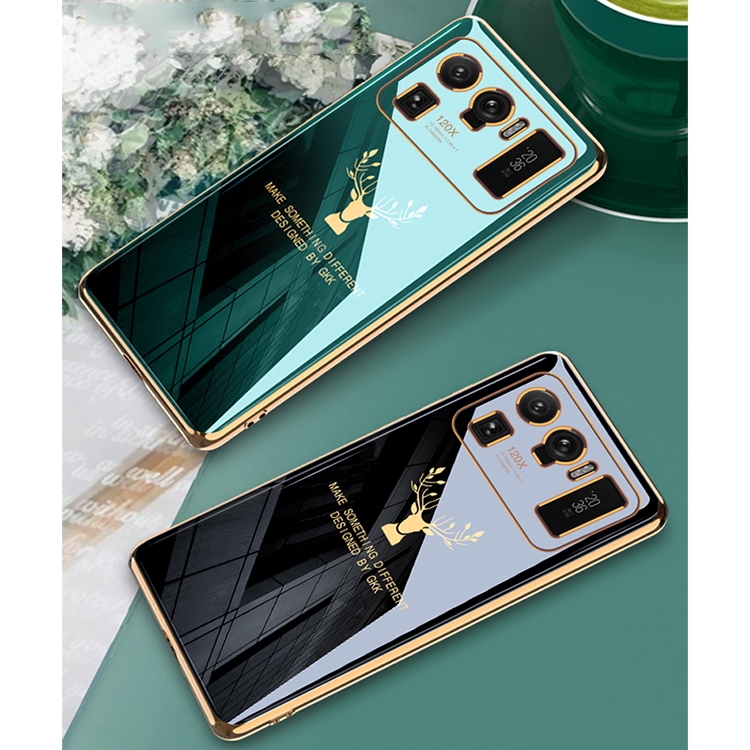 GOKEN Cover per Vivo V29 Lite 5G, TPU Silicone Galvanotecnica Phnom Penh Custodia, Soft Rubber Protettiva Case, Antiurto Antiscivolo Protezione Shell