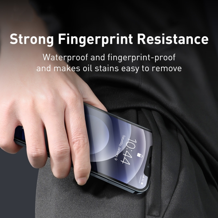 For iPhone 12 / 12 Pro 2pcs CW-YMS Baseus SGAPIPH61P-LI02 0.3mm Full-glass Super Porcelain Crystal Tempered Glass Film For iPhone 12 / 12 Pro 2pcs CW-YMS Baseus SGAPIPH61P-LI02 0.3mm Full-glass Super Porcelain Crystal Tempered Glass Film