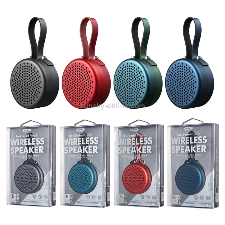 REMAX RB-M39 Mini Portable Waterproof Wireless Bluetooth Speaker(Red) REMAX RB-M39 Mini Portable Waterproof Wireless Bluetooth Speaker(Red)