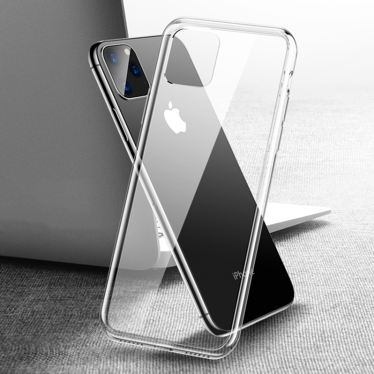 For iPhone 11 CAFELE Crystal Transparent Series Explosion-proof Soft Edge 6D Curved Tempered Glass Case(Transparent) For iPhone 11 CAFELE Crystal Transparent Series Explosion-proof Soft Edge 6D Curved Tempered Glass Case(Transparent)