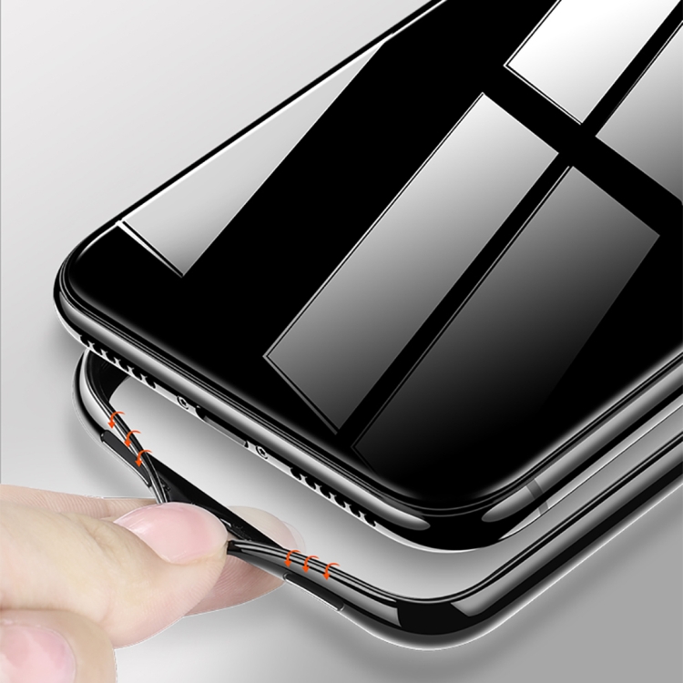 For iPhone 11 CAFELE Crystal Transparent Series Explosion-proof Soft Edge 6D Curved Tempered Glass Case(Transparent) For iPhone 11 CAFELE Crystal Transparent Series Explosion-proof Soft Edge 6D Curved Tempered Glass Case(Transparent)