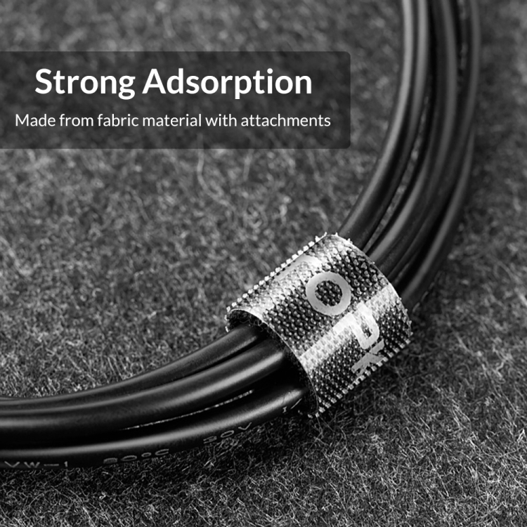 4 PCS TOPK Reusable & Dividable Nylon Tie-wraps Hook and Loop Fastener Cable Ties, Length:2m 4 PCS TOPK Reusable & Dividable Nylon Tie-wraps Hook and Loop Fastener Cable Ties, Length:2m