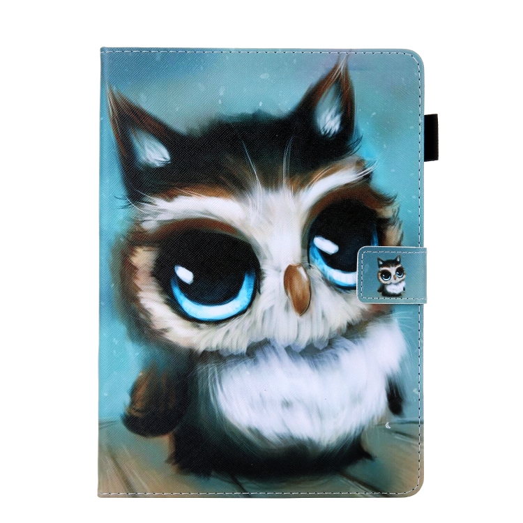 For iPad Mini 1 / 2 / 3 / 4 / 5 Coloured Drawing Pattern Horizontal Flip Leather Case with Holder & Card Slot(Owl) For iPad Mini 1 / 2 / 3 / 4 / 5 Coloured Drawing Pattern Horizontal Flip Leather Case with Holder & Card Slot(Owl)