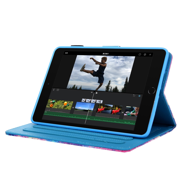 For iPad Mini 1 / 2 / 3 / 4 / 5 Coloured Drawing Pattern Horizontal Flip Leather Case with Holder & Card Slot(Owl) For iPad Mini 1 / 2 / 3 / 4 / 5 Coloured Drawing Pattern Horizontal Flip Leather Case with Holder & Card Slot(Owl)