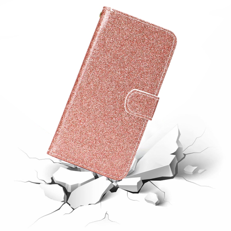 For Samsung Galaxy S21 Ultra 5G Glitter Powder Horizontal Flip Leather Case with Card Slots & Holder & Photo Frame & Wallet(Rose Gold) For Samsung Galaxy S21 Ultra 5G Glitter Powder Horizontal Flip Leather Case with Card Slots & Holder & Photo Frame & Wallet(Rose Gold)