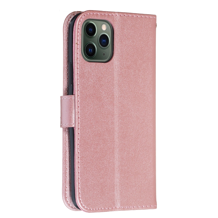 For iPhone 11 Pro Zipper Horizontal Flip Leather Case with Wallet & Holder & Card Slots(Rose Gold) For iPhone 11 Pro Zipper Horizontal Flip Leather Case with Wallet & Holder & Card Slots(Rose Gold)