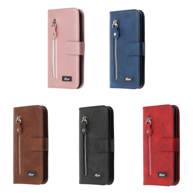 For iPhone 11 Pro Zipper Horizontal Flip Leather Case with Wallet & Holder & Card Slots(Rose Gold) For iPhone 11 Pro Zipper Horizontal Flip Leather Case with Wallet & Holder & Card Slots(Rose Gold)