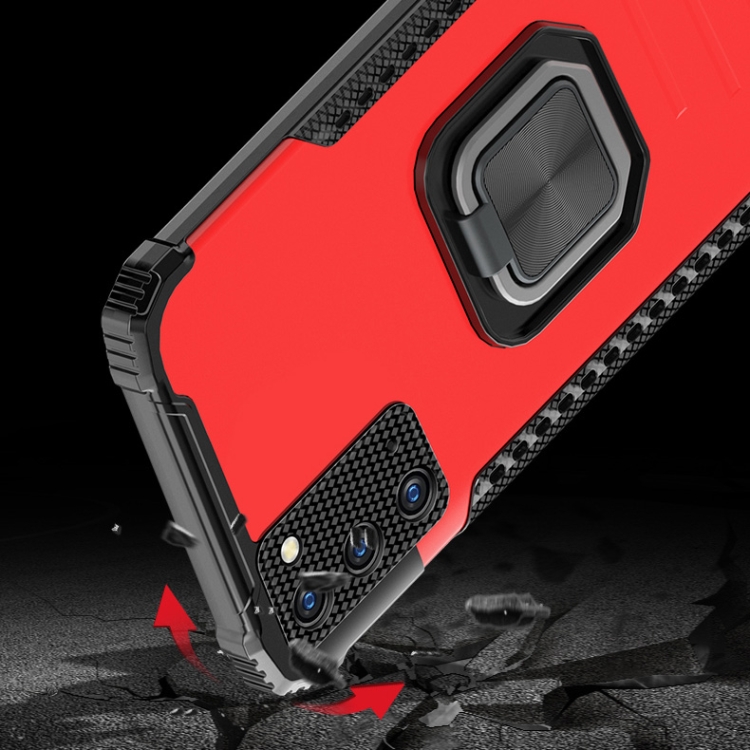 For Samsung Galaxy Note20 Fierce Warrior Series Armor All-inclusive Shockproof Aluminum Alloy + TPU Protective Case with Ring Holder(Red) For Samsung Galaxy Note20 Fierce Warrior Series Armor All-inclusive Shockproof Aluminum Alloy + TPU Protective Case with Ring Holder(Red)