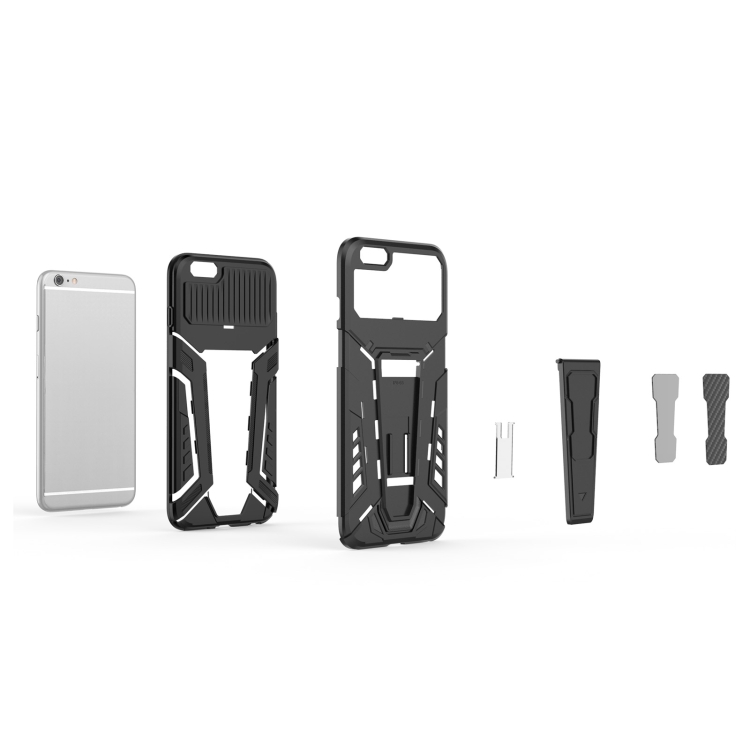 War Chariot Series Armor All-inclusive Shockproof PC + TPU Protective Case with Invisible Holder For iPhone 6 Plus(Red) War Chariot Series Armor All-inclusive Shockproof PC + TPU Protective Case with Invisible Holder For iPhone 6 Plus(Red)