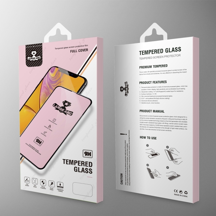 For iPhone 12 Pro Max 9H HD Large Arc High Alumina Full Screen Tempered Glass Film For iPhone 12 Pro Max 9H HD Large Arc High Alumina Full Screen Tempered Glass Film
