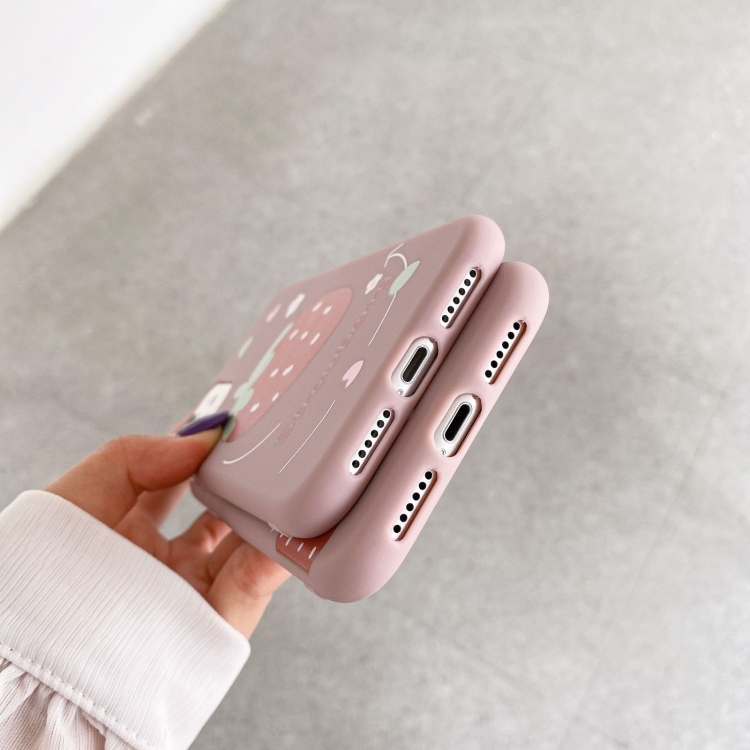 For iPhone 12 mini TPU Pattern Protective Case (Strawberry) For iPhone 12 mini TPU Pattern Protective Case (Strawberry)