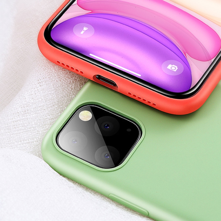 For iPhone 11 CAFELE Skin-friendly Series Liquid Silicone Full Coverage Anti-fall Phone Protective Case(Pink) For iPhone 11 CAFELE Skin-friendly Series Liquid Silicone Full Coverage Anti-fall Phone Protective Case(Pink)
