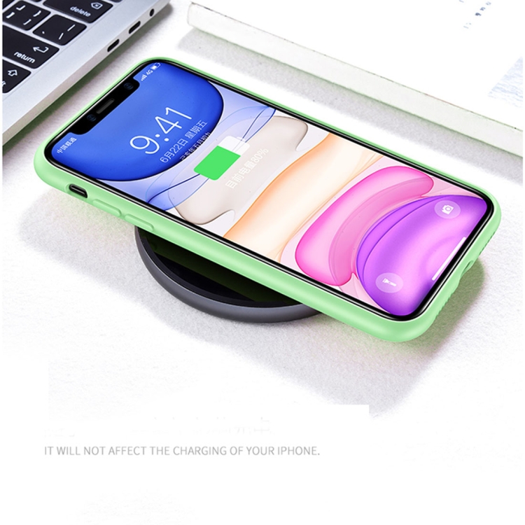 For iPhone 11 CAFELE Skin-friendly Series Liquid Silicone Full Coverage Anti-fall Phone Protective Case(Pink) For iPhone 11 CAFELE Skin-friendly Series Liquid Silicone Full Coverage Anti-fall Phone Protective Case(Pink)