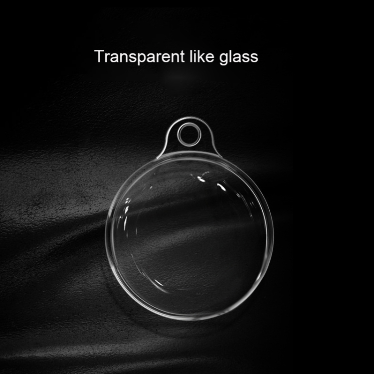 Shockproof Anti-scratch Clear TPU Soft Case with Carabiner For AirTag(Transparent) Shockproof Anti-scratch Clear TPU Soft Case with Carabiner For AirTag(Transparent)