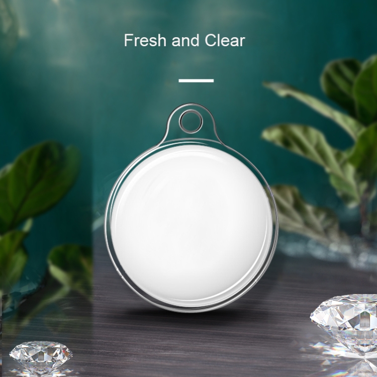 Shockproof Anti-scratch Clear TPU Soft Case with Carabiner For AirTag(Transparent) Shockproof Anti-scratch Clear TPU Soft Case with Carabiner For AirTag(Transparent)