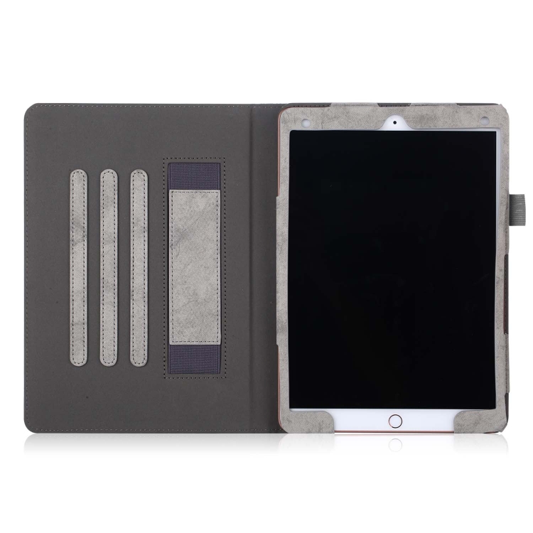 For iPad Air 3 Cowhide Texture Horizontal Flip Leather Case With Holder & Sleep / Wake-up Function(Grey) For iPad Air 3 Cowhide Texture Horizontal Flip Leather Case With Holder & Sleep / Wake-up Function(Grey)