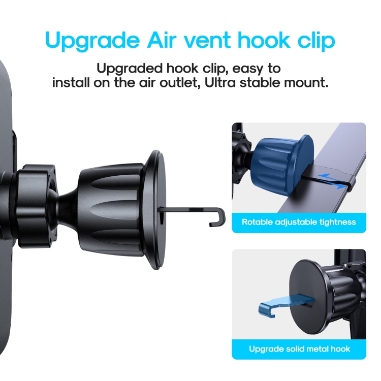 JOYROOM JR-ZS259 360-degree Rotating Stretching Mechanical Car Air Vent Holder for 4.7-6.9 inch Mobile Phones JOYROOM JR-ZS259 360-degree Rotating Stretching Mechanical Car Air Vent Holder for 4.7-6.9 inch Mobile Phones