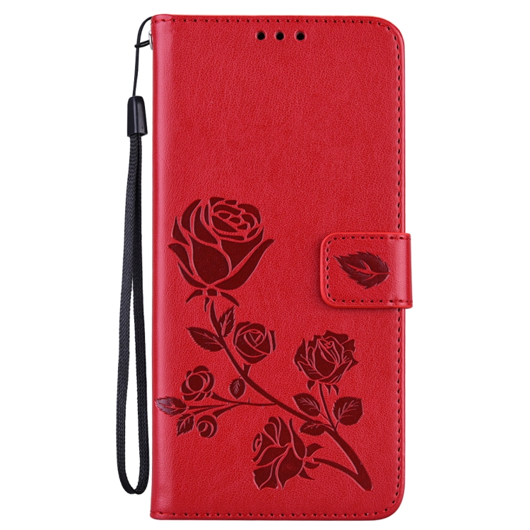 For Samsung Galaxy S21 5G Rose Embossed Horizontal Flip PU Leather Case with Holder & Card Slots & Wallet(Red) For Samsung Galaxy S21 5G Rose Embossed Horizontal Flip PU Leather Case with Holder & Card Slots & Wallet(Red)