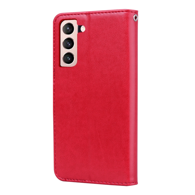 For Samsung Galaxy S21 5G Rose Embossed Horizontal Flip PU Leather Case with Holder & Card Slots & Wallet(Red) For Samsung Galaxy S21 5G Rose Embossed Horizontal Flip PU Leather Case with Holder & Card Slots & Wallet(Red)