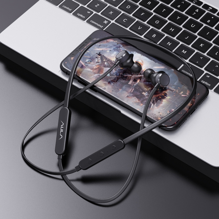 AULA F01 Bluetooth 5.0 Intelligent Noise Reduction Magnetic Neck-mounted Bluetooth Earphone(Black) AULA F01 Bluetooth 5.0 Intelligent Noise Reduction Magnetic Neck-mounted Bluetooth Earphone(Black)
