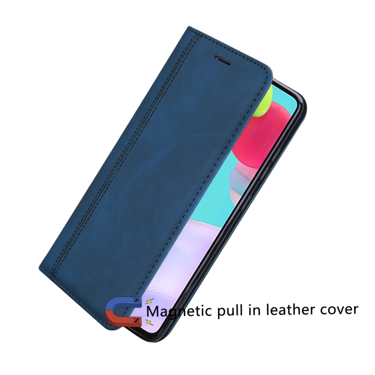 For Samsung Galaxy S21+ 5G Frosted Business Magnetic Horizontal Flip PU Leather Case with Holder & Card Slot & Lanyard(Blue) For Samsung Galaxy S21+ 5G Frosted Business Magnetic Horizontal Flip PU Leather Case with Holder & Card Slot & Lanyard(Blue)