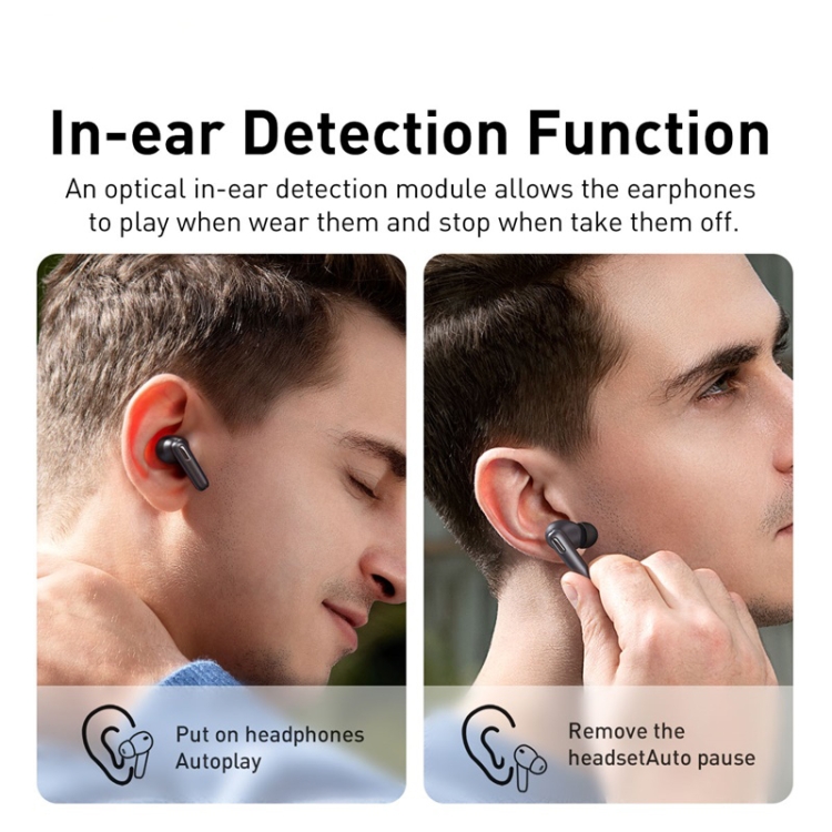 Baseus SIMU S2 ANC True Wireless Earphones with Charging Case(Grey) Baseus SIMU S2 ANC True Wireless Earphones with Charging Case(Grey)