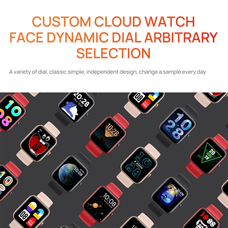 HK Warehouse] DOOGEE CS2 Pro Smart Watch, 1.69 inch LCD Color Screen, 5ATM  Waterproof, Support 10 Day Endurance \u0026 14 Exercise Modes \u0026 Blood Oxygen  Monitoring(Red)