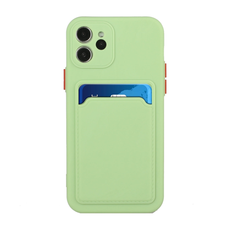 Card Slot Design Shockproof TPU Protective Case For iPhone 11 Pro(Green) Card Slot Design Shockproof TPU Protective Case For iPhone 11 Pro(Green)