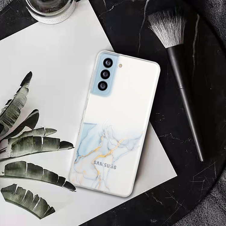 For Samsung Galaxy S21 5G Hollow Marble Pattern TPU Precise Hole Protective Case(Grey) For Samsung Galaxy S21 5G Hollow Marble Pattern TPU Precise Hole Protective Case(Grey)