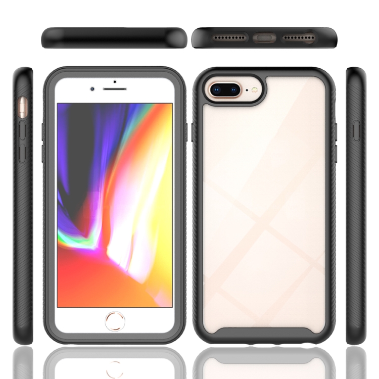 Starry Sky Solid Color Series Shockproof PC + TPU Case with PET Film For iPhone 6 Plus(Light Purple) Starry Sky Solid Color Series Shockproof PC + TPU Case with PET Film For iPhone 6 Plus(Light Purple)