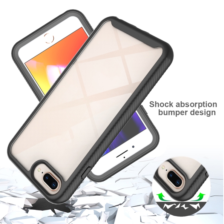 Starry Sky Solid Color Series Shockproof PC + TPU Case with PET Film For iPhone 6 Plus(Light Purple) Starry Sky Solid Color Series Shockproof PC + TPU Case with PET Film For iPhone 6 Plus(Light Purple)