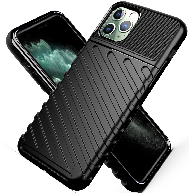 For iPhone 11 Pro Thunderbolt Shockproof TPU Soft Case(Dark Blue) For iPhone 11 Pro Thunderbolt Shockproof TPU Soft Case(Dark Blue)