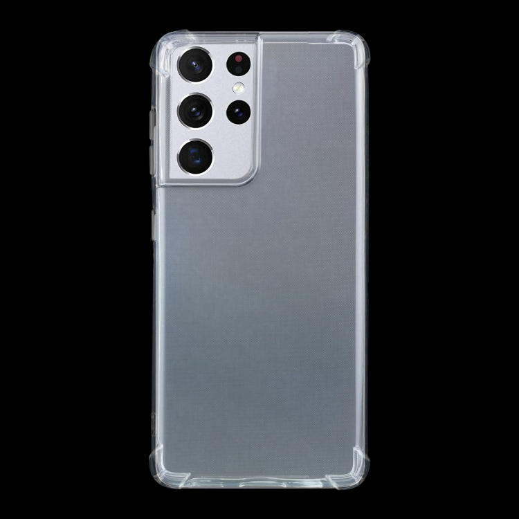 For Samsung Galaxy S21 Ultra 5G Four-Corner Shockproof Ultra-thin TPU Case(Transparent) For Samsung Galaxy S21 Ultra 5G Four-Corner Shockproof Ultra-thin TPU Case(Transparent)