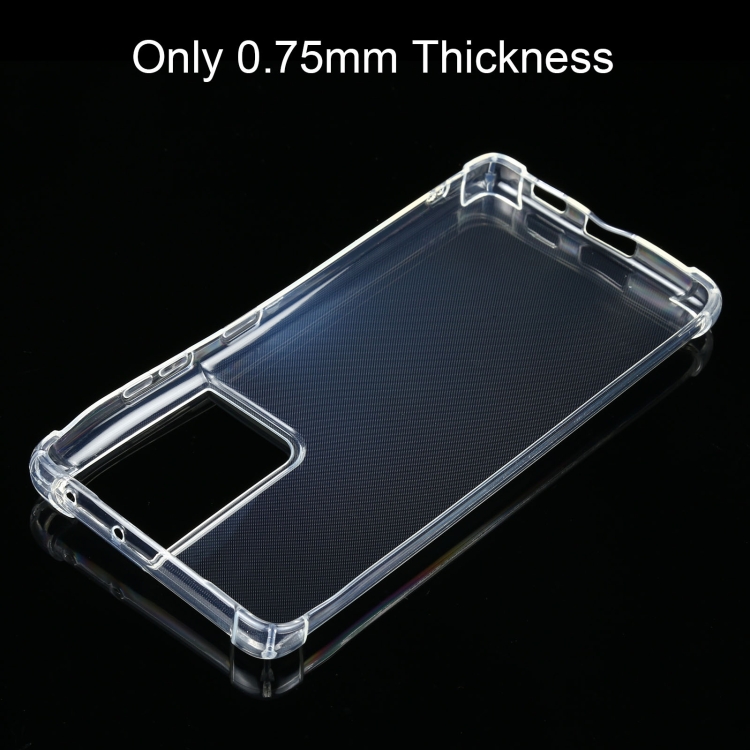 For Samsung Galaxy S21 Ultra 5G Four-Corner Shockproof Ultra-thin TPU Case(Transparent) For Samsung Galaxy S21 Ultra 5G Four-Corner Shockproof Ultra-thin TPU Case(Transparent)