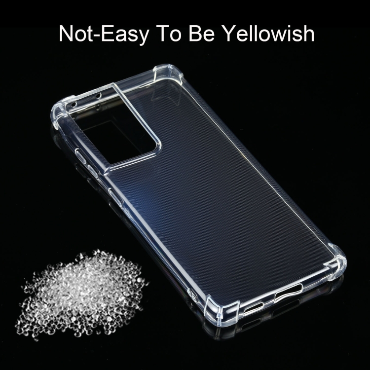 For Samsung Galaxy S21 Ultra 5G Four-Corner Shockproof Ultra-thin TPU Case(Transparent) For Samsung Galaxy S21 Ultra 5G Four-Corner Shockproof Ultra-thin TPU Case(Transparent)