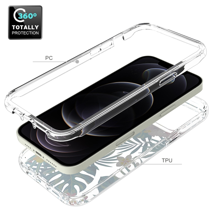For iPhone 11 Pro Max 2 in 1 High Transparent Painted Shockproof PC + TPU Protective Case (Banana Leaf) For iPhone 11 Pro Max 2 in 1 High Transparent Painted Shockproof PC + TPU Protective Case (Banana Leaf)