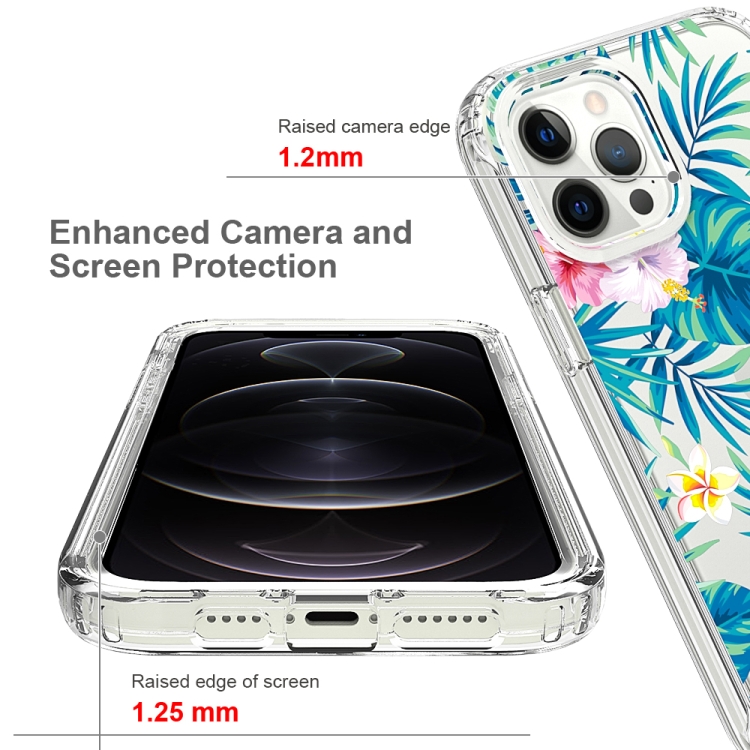 For iPhone 11 Pro Max 2 in 1 High Transparent Painted Shockproof PC + TPU Protective Case (Banana Leaf) For iPhone 11 Pro Max 2 in 1 High Transparent Painted Shockproof PC + TPU Protective Case (Banana Leaf)