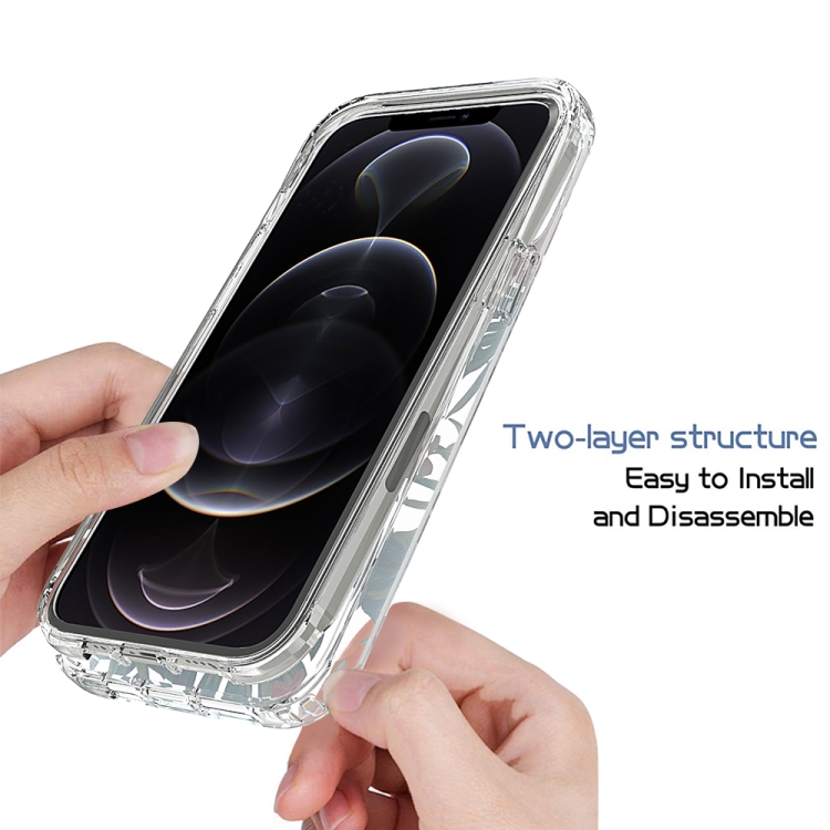 For iPhone 11 Pro Max 2 in 1 High Transparent Painted Shockproof PC + TPU Protective Case (Banana Leaf) For iPhone 11 Pro Max 2 in 1 High Transparent Painted Shockproof PC + TPU Protective Case (Banana Leaf)