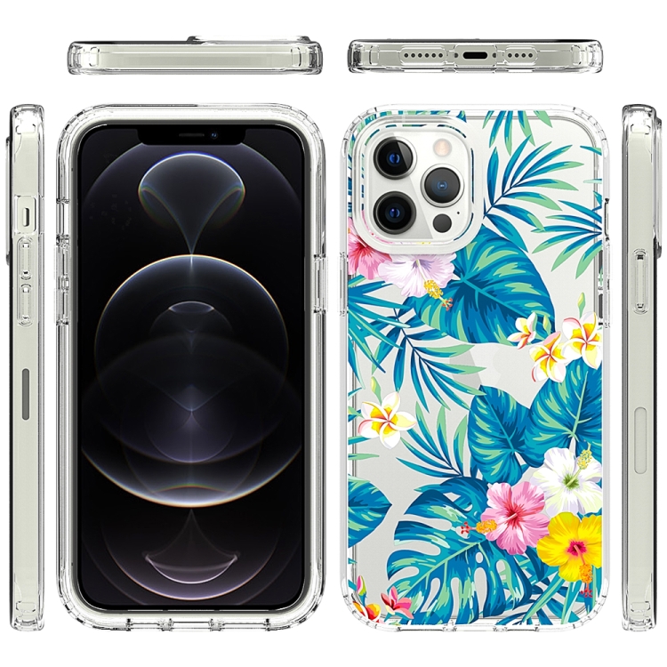 For iPhone 11 Pro Max 2 in 1 High Transparent Painted Shockproof PC + TPU Protective Case (Banana Leaf) For iPhone 11 Pro Max 2 in 1 High Transparent Painted Shockproof PC + TPU Protective Case (Banana Leaf)