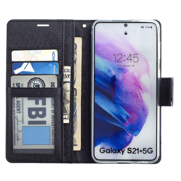 For Samsung Galaxy S21 Ultra 5G Silk Texture Horizontal Flip Leather Case with Holder & Card Slots & Wallet & Photo Frame(Black) For Samsung Galaxy S21 Ultra 5G Silk Texture Horizontal Flip Leather Case with Holder & Card Slots & Wallet & Photo Frame(Black)