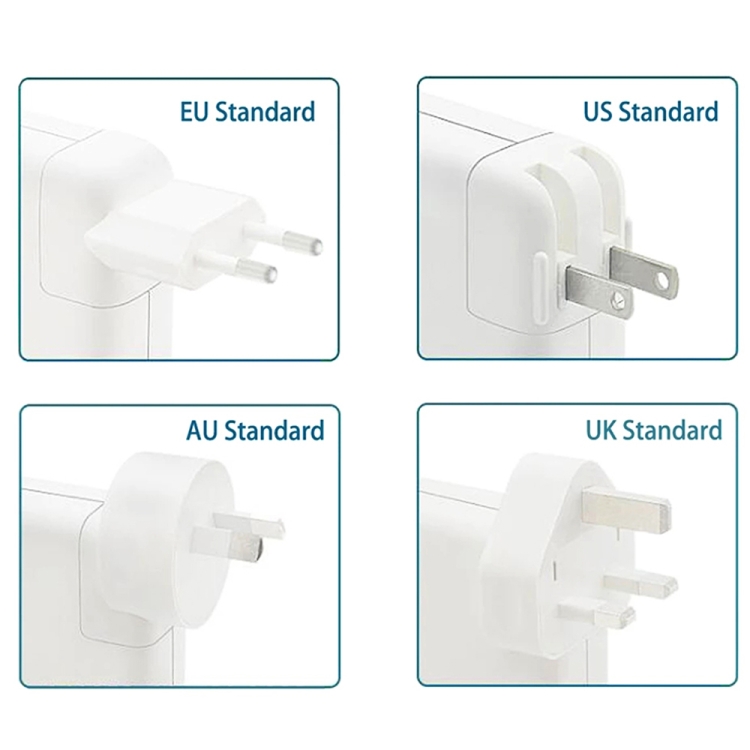 A1436 45W 14.85V 3.05A 5 Pin MagSafe 2 Power Adapter for MacBook, Cable Length: 1.6m, AU Plug