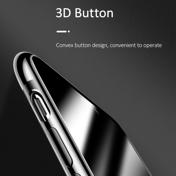 For iPhone 11 Pro USAMS US-BH533 Kingdom Series Ultra-thin TPU Plating Protective Case(Black)
