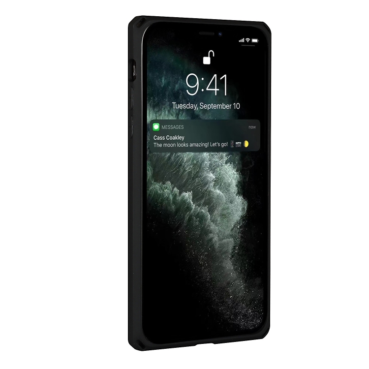 For iPhone 11 Pro Armor Shockproof TPU + PC Hard Case with Card Slot Holder (Black) For iPhone 11 Pro Armor Shockproof TPU + PC Hard Case with Card Slot Holder (Black)